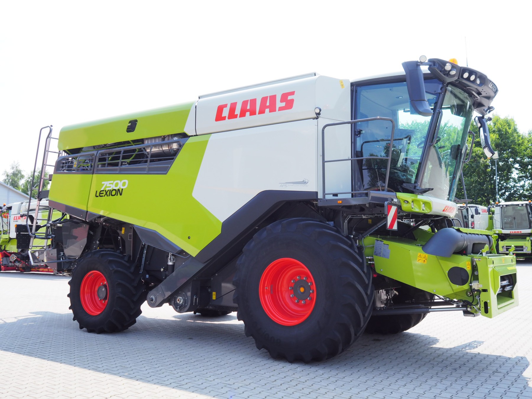 CLAAS Lexion 7500 Cemos, GPS + V930